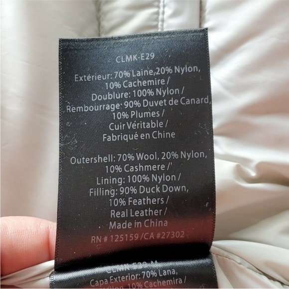 BNWT Mackage Alexa Wool Down Filled Coat - Picture 13 of 13